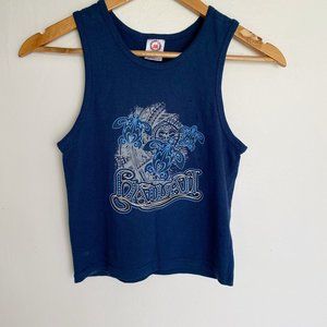 Blue Hawaii Halter